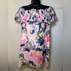 French Connection Catlett Georgette Floral Dress